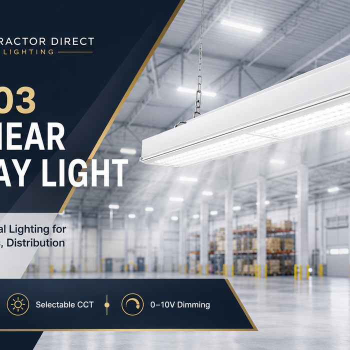 Upgrade Large Commercial Spaces with the MH5003 LED Linear High Bay Light