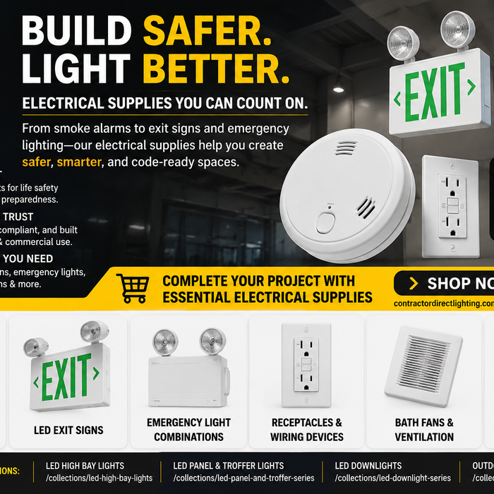 Essential Electrical Supplies for Safer, Smarter Building Projects