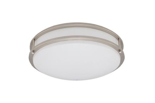 Contractor Direct Lighting SM4002 LED Double Ring Flush Mount Ceiling Light, designed for clean, modern, and energy-efficient lighting in bedrooms, hallways, offices, entryways, living spaces, and commercial interiors.
