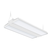 Contractors Direct Lighting MH5003 LED Linear High Bay Light, designed for bright, energy-efficient illumination in warehouses, factories, workshops, gyms, retail stores, garages, and commercial spaces.