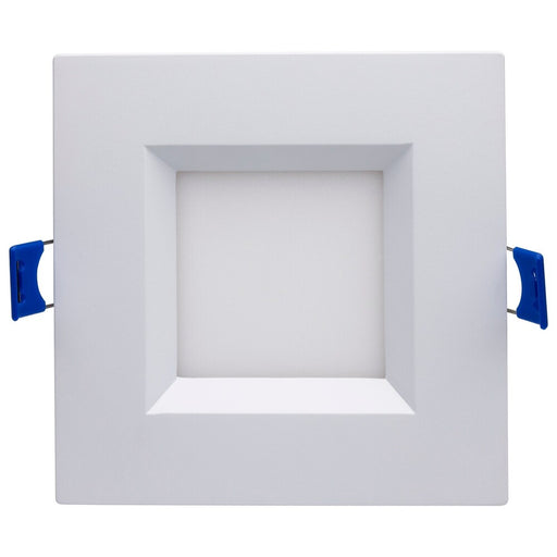 Contractor Direct Lighting DL2004 LED Low Profile Regress Baffle Downlight, designed for clean recessed ceiling installation with reduced glare and bright, energy-efficient lighting for homes, offices, hallways, retail spaces, and commercial interiors.