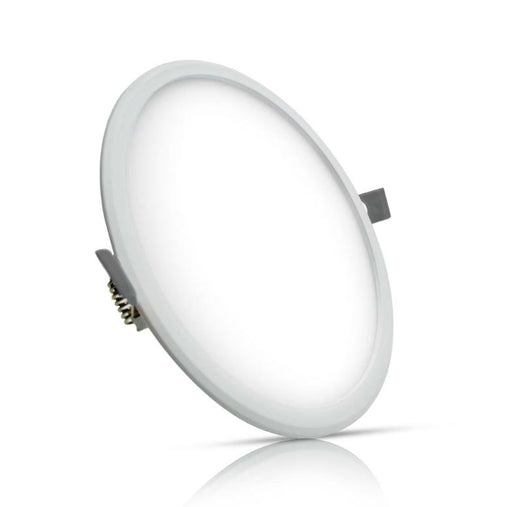 Contractor Direct Lighting DL2003 LED Ultra Slim Downlight, designed for clean, low-profile recessed ceiling installation in homes, offices, hallways, retail spaces, and commercial interiors.