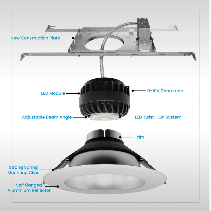 LED Commercial Downlight   DL2002